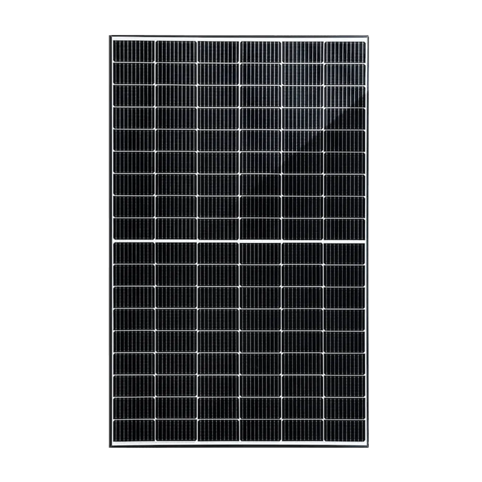 Solitek 415W Standard Halbschnitt Glas-Folie Black Frame